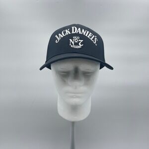 Jack Daniel's Old No. 7 Jack Lives Here OSFM Embroidered Hat Black Baseball Cap